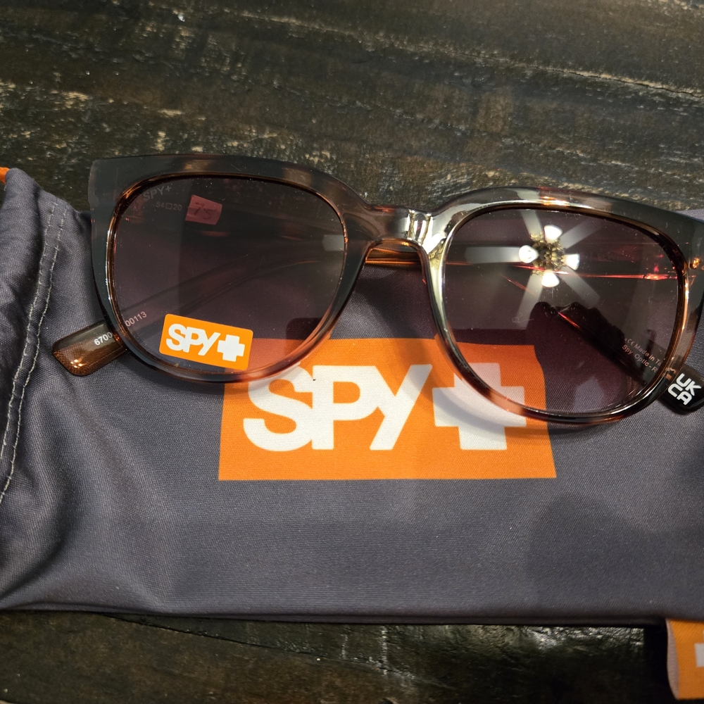 SPY Brown Sunglasses